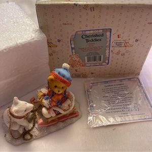 Cherished Teddies Erica “Friends are always pulling for you” Figurine
